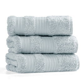 Mijölnir Toalla de Bambú London Wash - Blue, Suave y Absorbente, 30x50 cm